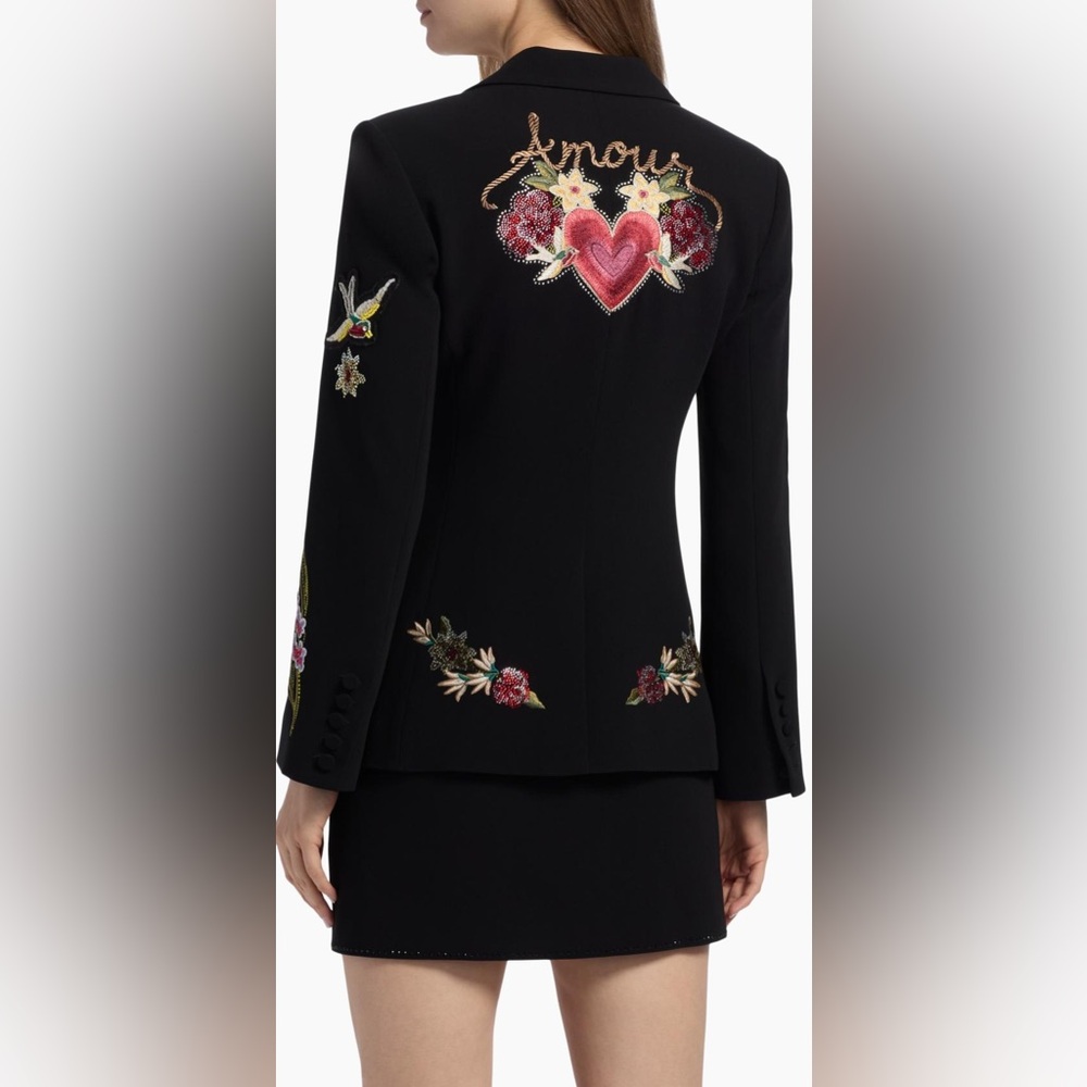 Cinq a Sept Amour Cheyenne Embroidered Blazer - Picture 4 of 8